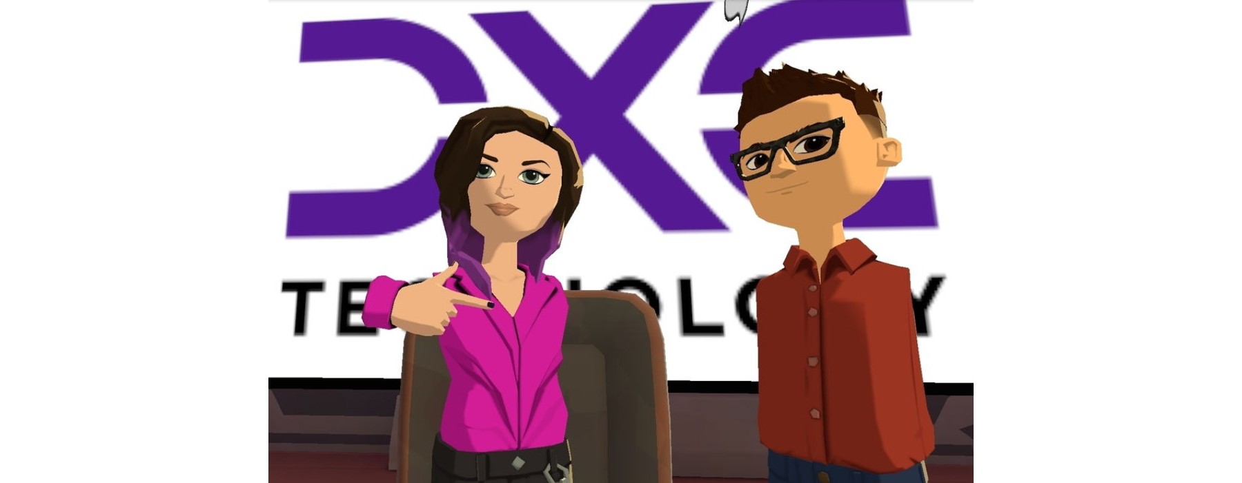 Nathalie Vancluysen and Mike McDaniel avatars
